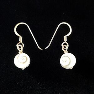 Handmade Gold filled Shiva Swirl Earrings
